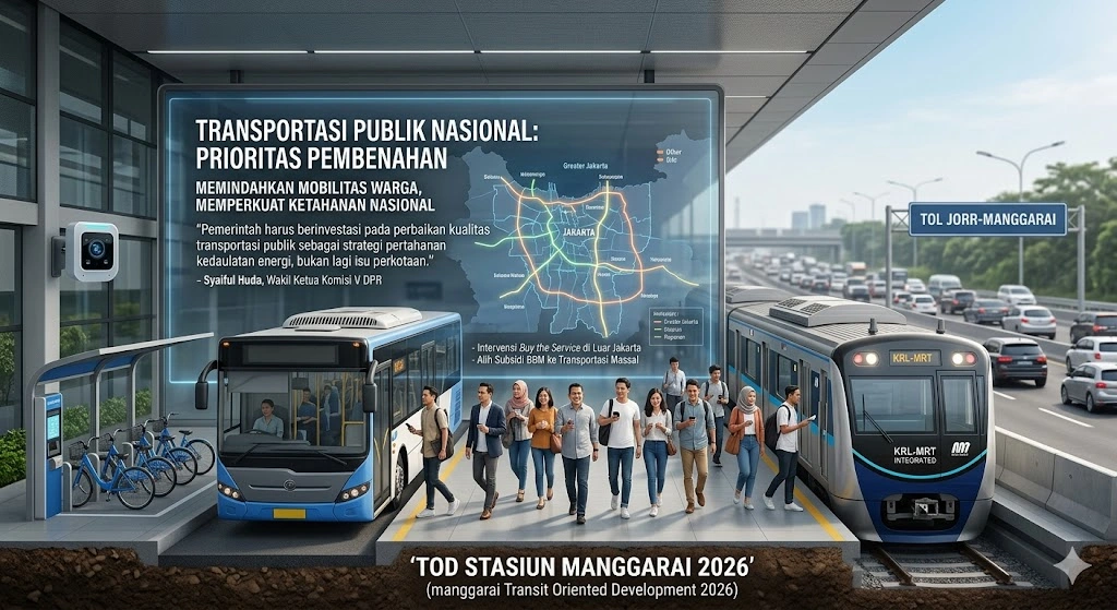 Bazokabet Transportasi Ia menilai kebijakan WFH bukan solusi permanen dan mengusulkan peningkatan kualitas angkutan umum, pengalihan subsidi BBM, serta pembatasan kendaraan pribadi setelah transportasi publik memadai.